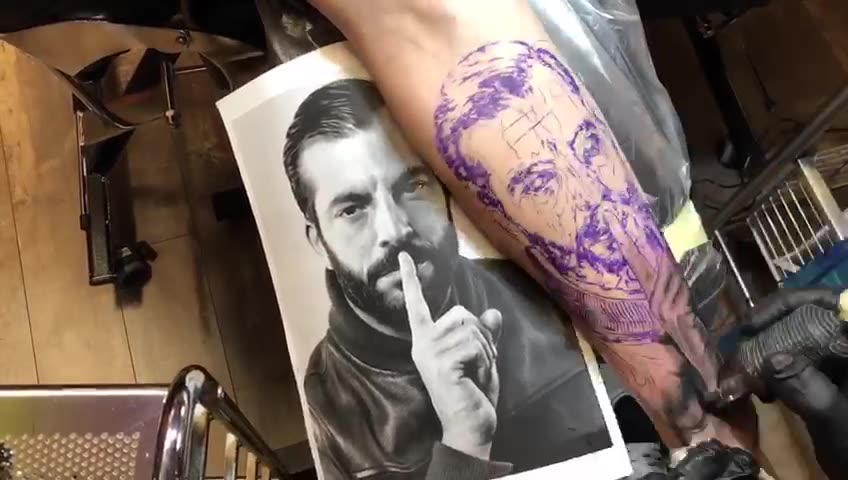 Rorschach Sg Mit Tattoo Uberrascht Er Schwer Kranke Mutter 20 Minuten