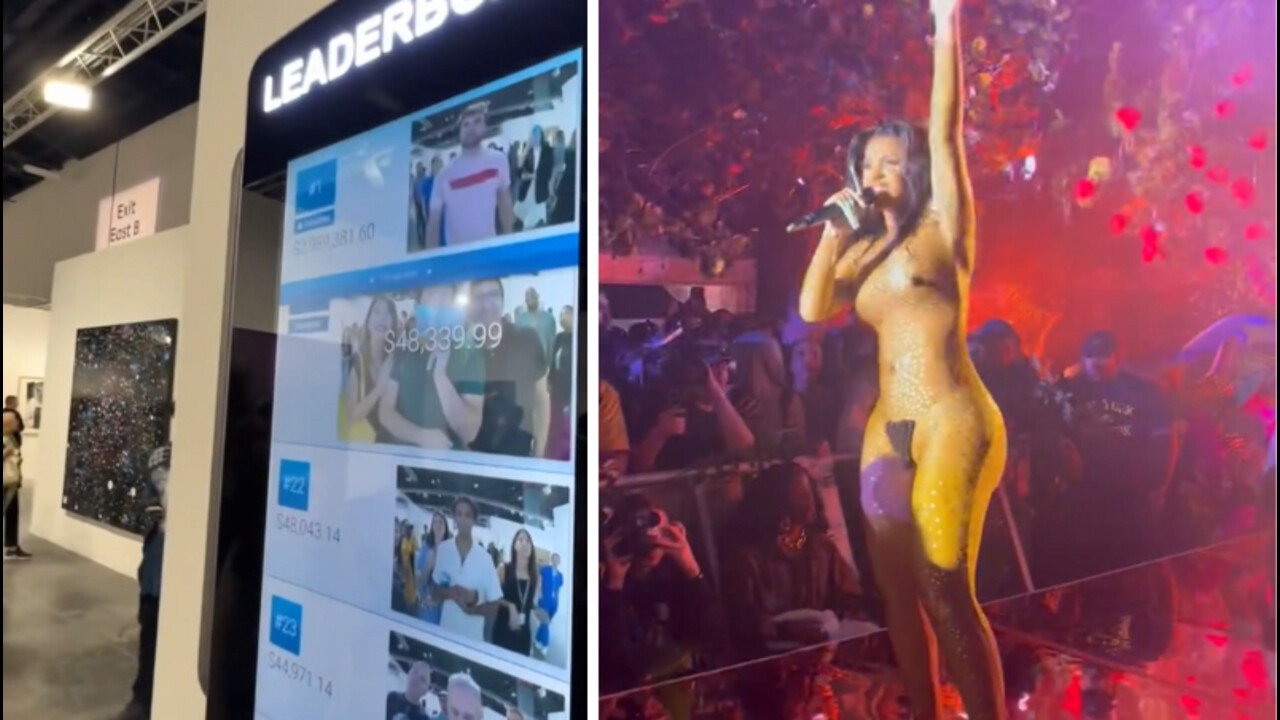 Curiosités à Art Basel: Un cachet astronomique pour Cardi B et un bancomat  qui vous «met à nu»