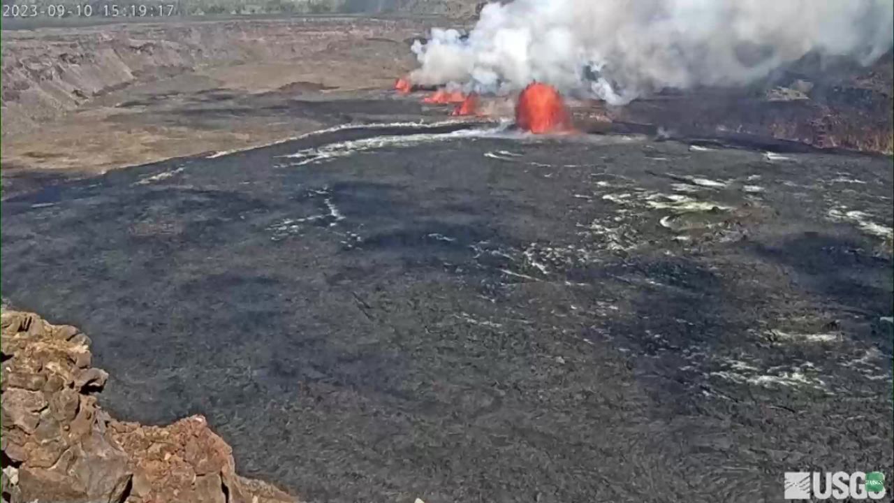 Hawaii, Le volcan Kilauea de nouveau en éruption