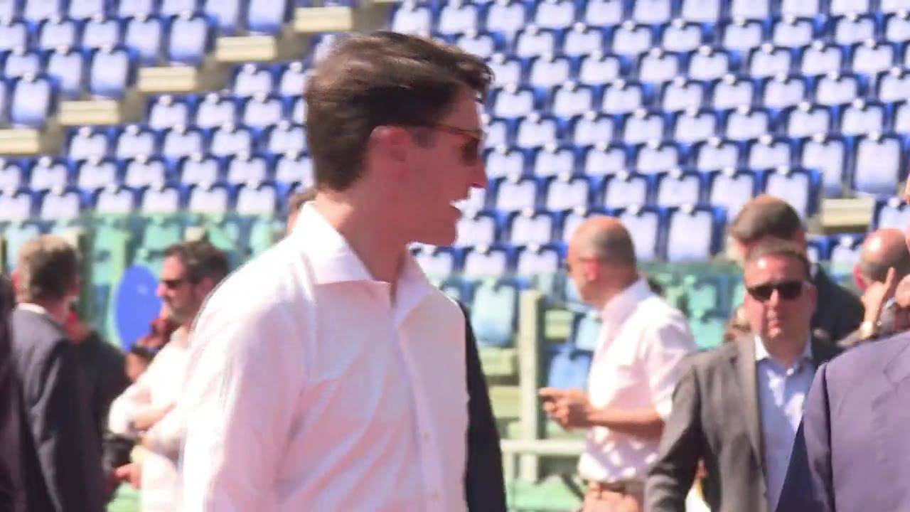 Trudeau à l'AS Roma pour la bonne cause