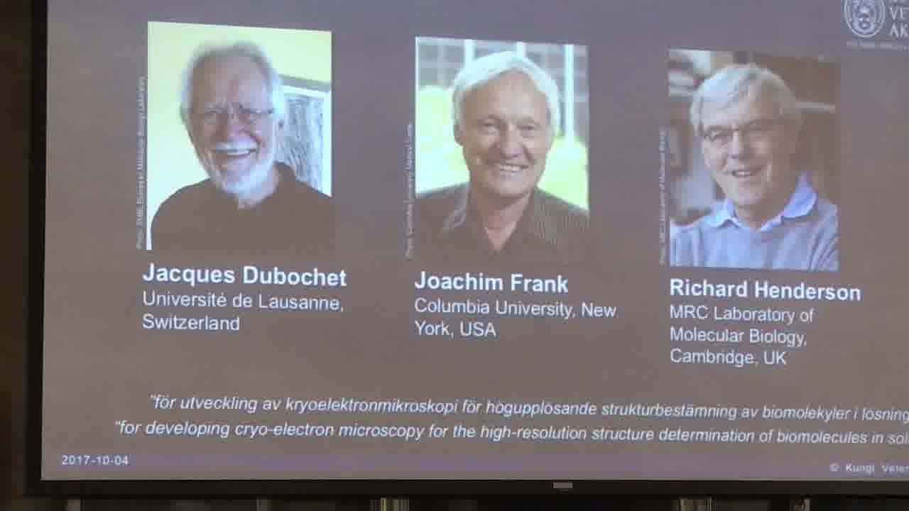 Le Nobel de chimie à un professeur lausannois