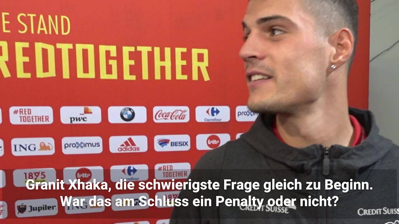 War Das Ein Penalty Oder Nicht Granit Xhaka Tages Anzeiger