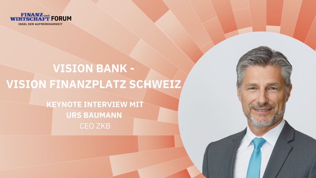 Interview mit ZKB-CEO Urs Baumann: Der Finanzplatz stellt sich neu auf ...
